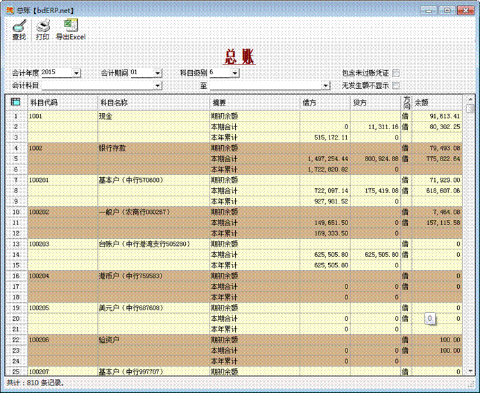 財務軟件-總賬 財務軟件-總賬